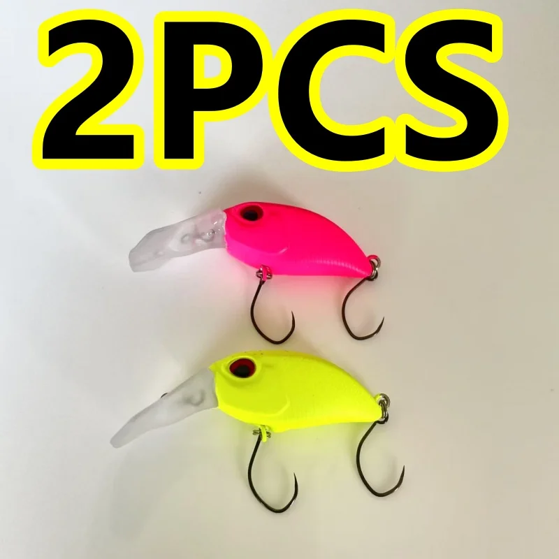 8014 5cm2.5g2PCS LURETV Japón VALKEIN KUGA FMR Mini Micro cebo para trucha gorda corriente gancho único Luya - imagen 2