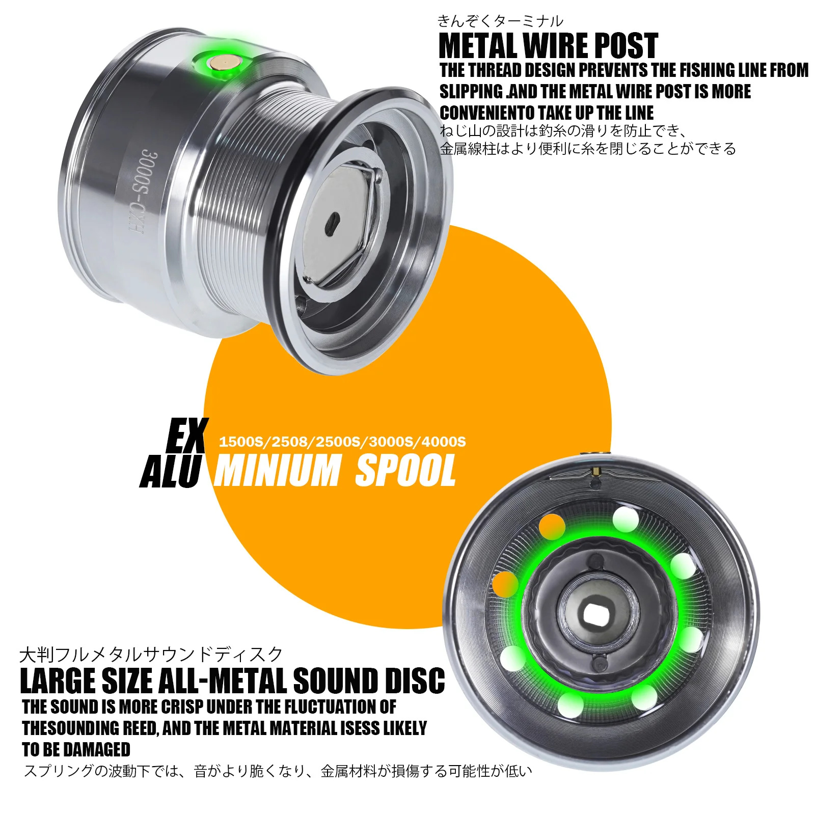 Carrete de pesca giratorio superligero, bobina de 10 + 1BB 2023: 1, rodamiento de acero inoxidable, aparejos impermeables de agua salada para lubina y Lucio, 6,3 - imagen 5