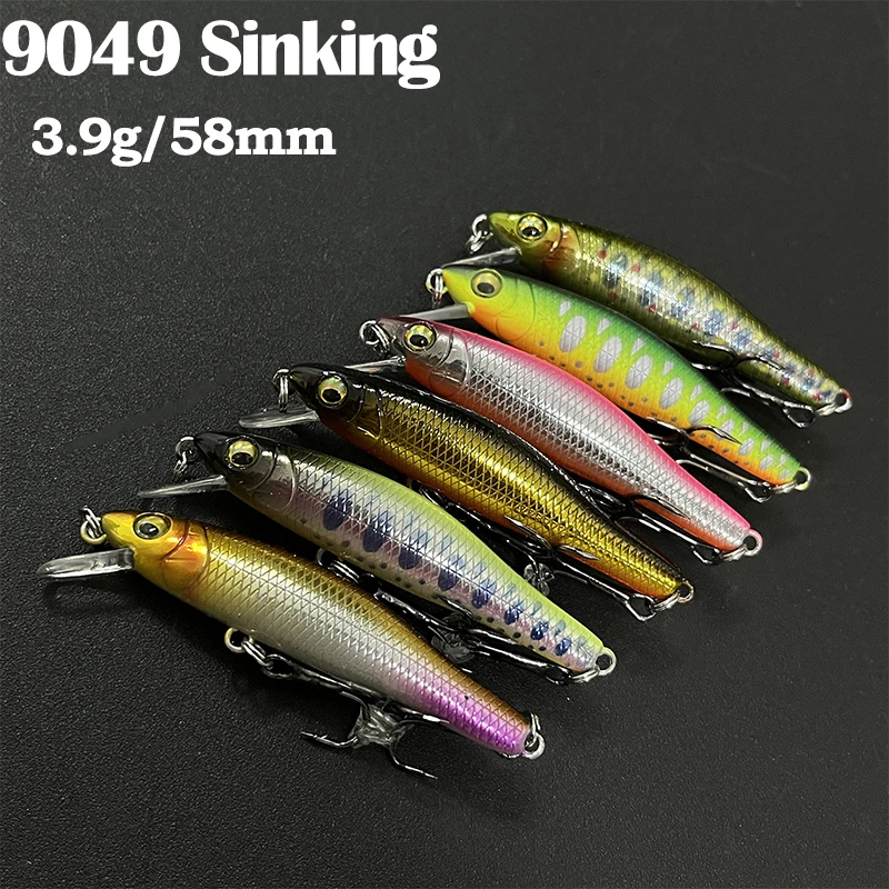 Mini Señuelo Wobbler Hundido 58mm 3,9g – Jerkbait para Trucha y Bass - imagen 4