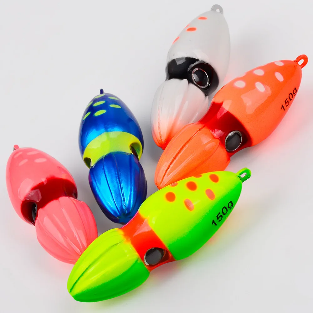Cabeza de plomo jigging LHFSH con skirt cacao - imagen 3
