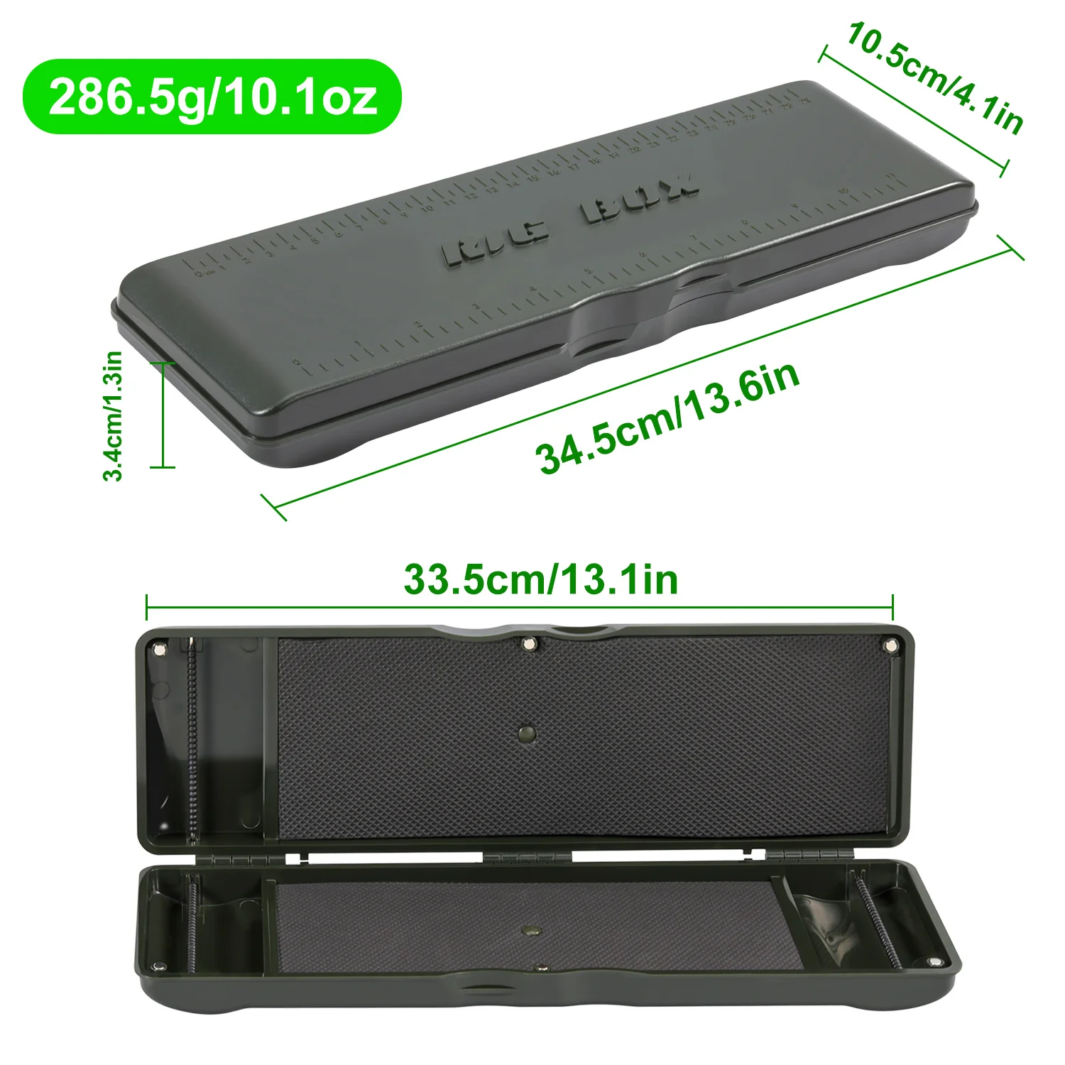 Sougayilang Caja de Almacenamiento de Señuelos de Carpa - imagen 2