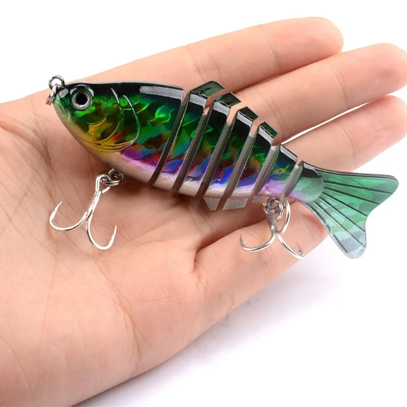 Señuelo articulado Minnow Lua Multi-Siete realista - imagen 2