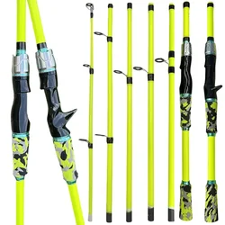 Caña spinning ultraligera de carbono con mango EVA para pesca