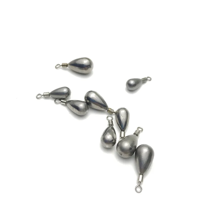 Señuelo de tungsteno puro con ojo redondo para pesca en hielo, 2,7g/3,5g/5,3g/7g, 10 piezas, 97% - imagen 5