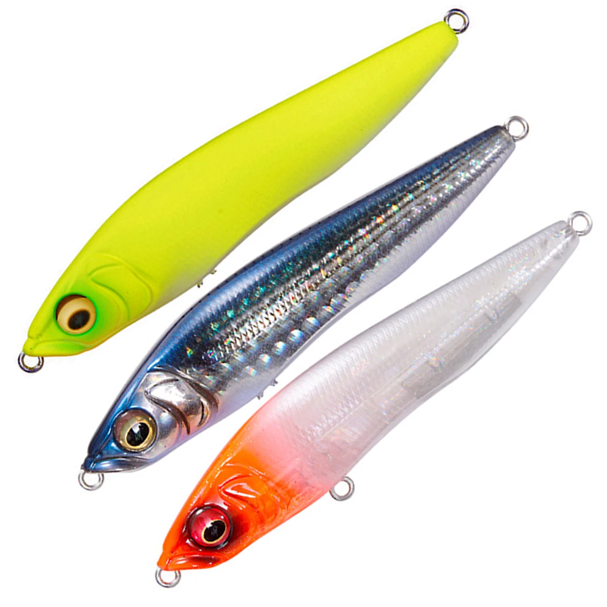 Señuelo de pesca con lápiz que se hunde de tiro largo, 9cm, 18,2g, Wobbler Artificial Isca para lubina, cebo duro, anzuelos triples, Swimbait Jerkbait - imagen 3