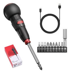 ORIA Destornillador eléctrico 3,6V tipo C – Kit DIY reparación