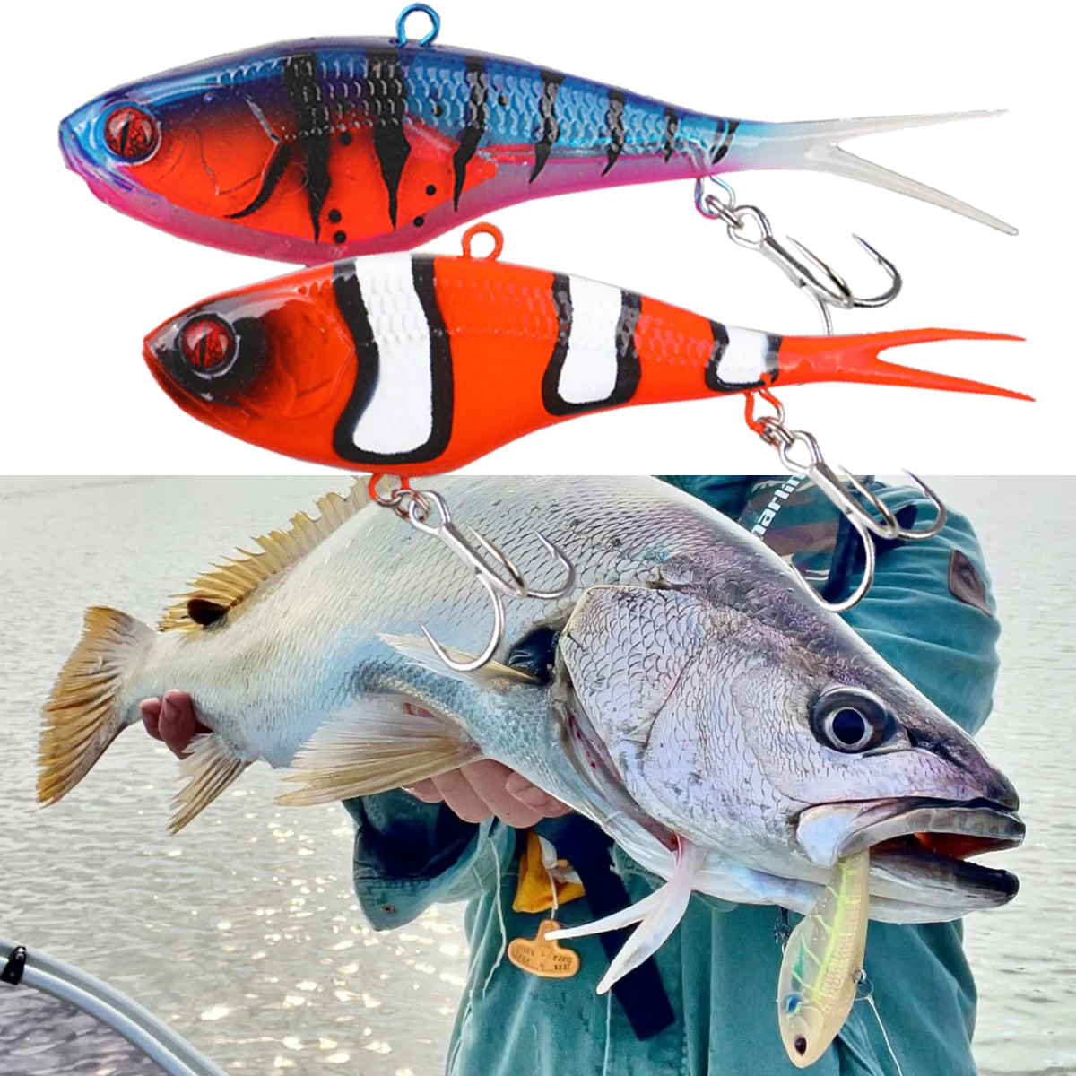 Cebo suave de 67g, plantilla VIB UV, cebo de silicona que se hunde para atún, pargo, Señuelos de pesca de aguas profundas, agua salada, agua dulce, Wahoo Amberjack - imagen 5