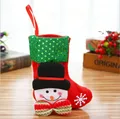 Sequins sock snowman