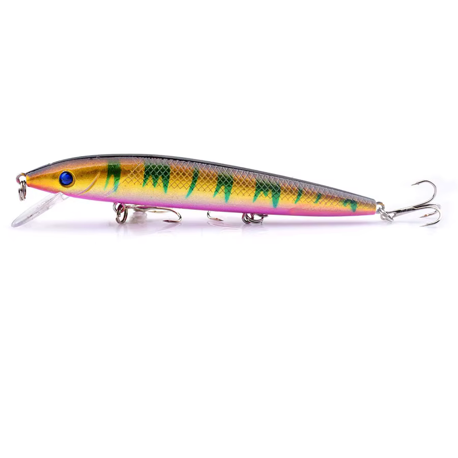 Jerkbait-SEÑUELOS DE PESCA DE pececillos, cebos duros de mar, Artificial para Wobbler Lucio, Carpa, lubina a rayas, aparejos de pesca Swimbait, 1 piezas - imagen 3