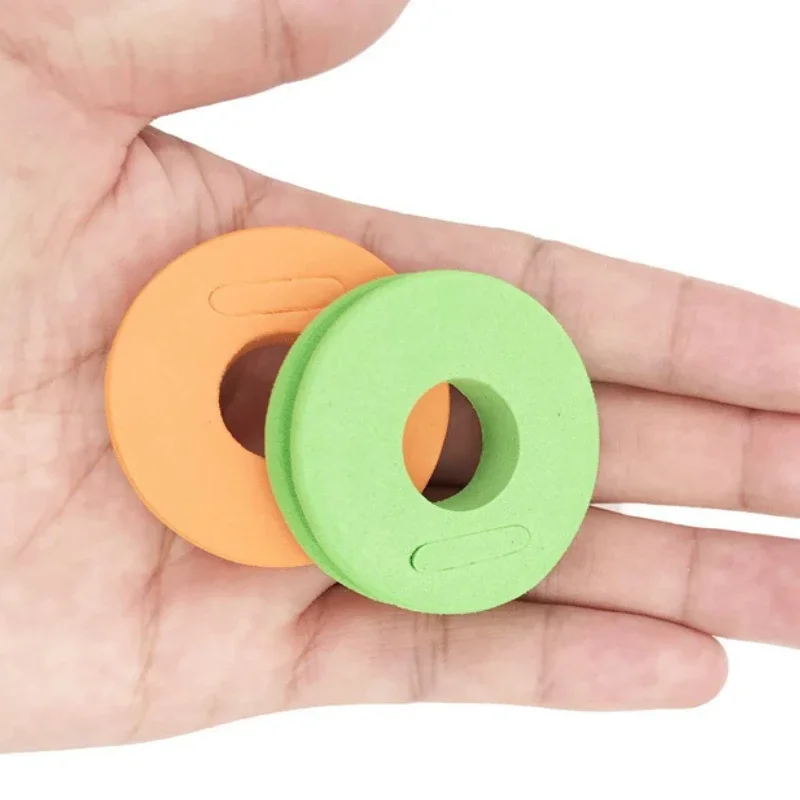 Carretes de espuma EVA, tabla de bobinado de pesca, aparejos de línea de anzuelo, carrete de espuma, alambre de rastreo, aparejos giratorios, herramientas de sedal de pescado, 10 Uds. - imagen 5