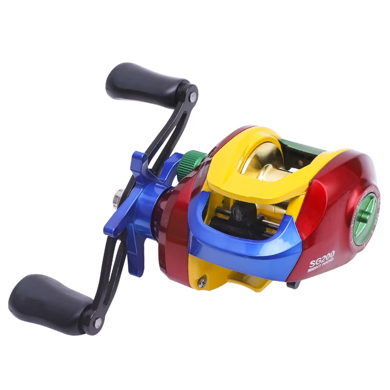 BILLINGS-carrete de Baitcasting serie SG, Ratio de engranaje 6,3: 1, arrastre máximo de 18lb, para agua dulce y salada - imagen 5