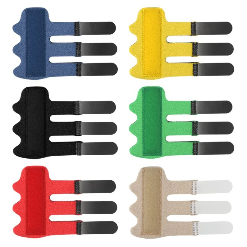 Alisador de dedo gatillo férula de dedo férula de mano duradera ajustable cinturón de fijación de dedo colorido ajustable - imagen 3