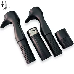 Asiento de carrete TN53 ECS, pieza para caña de pescar de fundición negra, pieza para reparación de bricolaje, componentes para caña de pescar, #16 #17