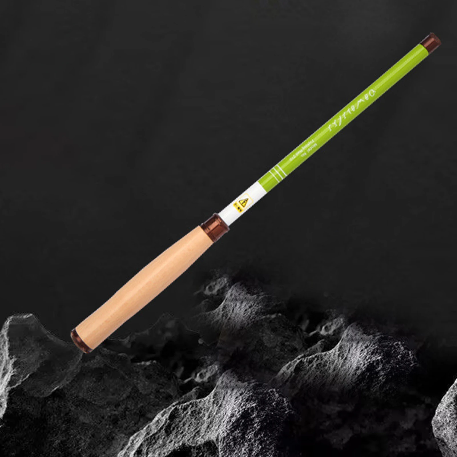 Caña de pescar telescópica ultraligera portátil de fibra de carbono, accesorios de pesca de agua dulce y salada, 1,2/2,1/2,7 m - imagen 4