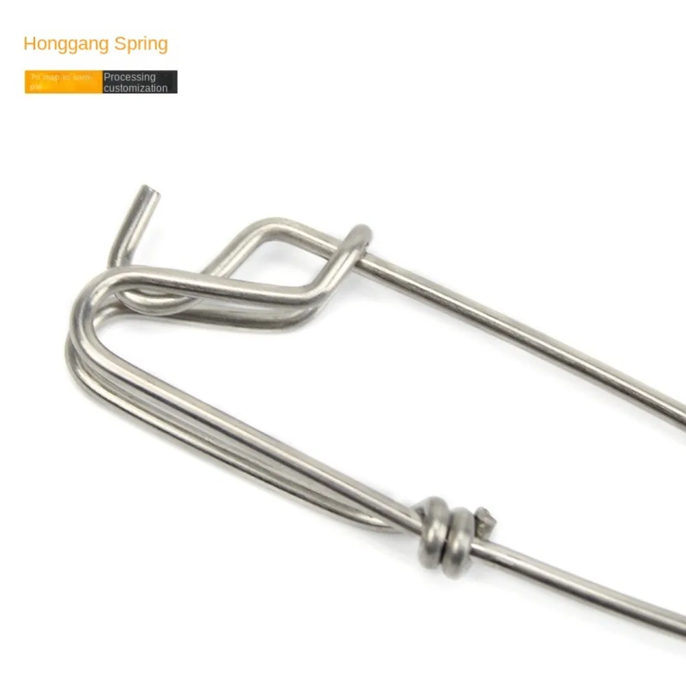 Clip giratorio acero inoxidable para pesca – Anticorrosión - imagen 3