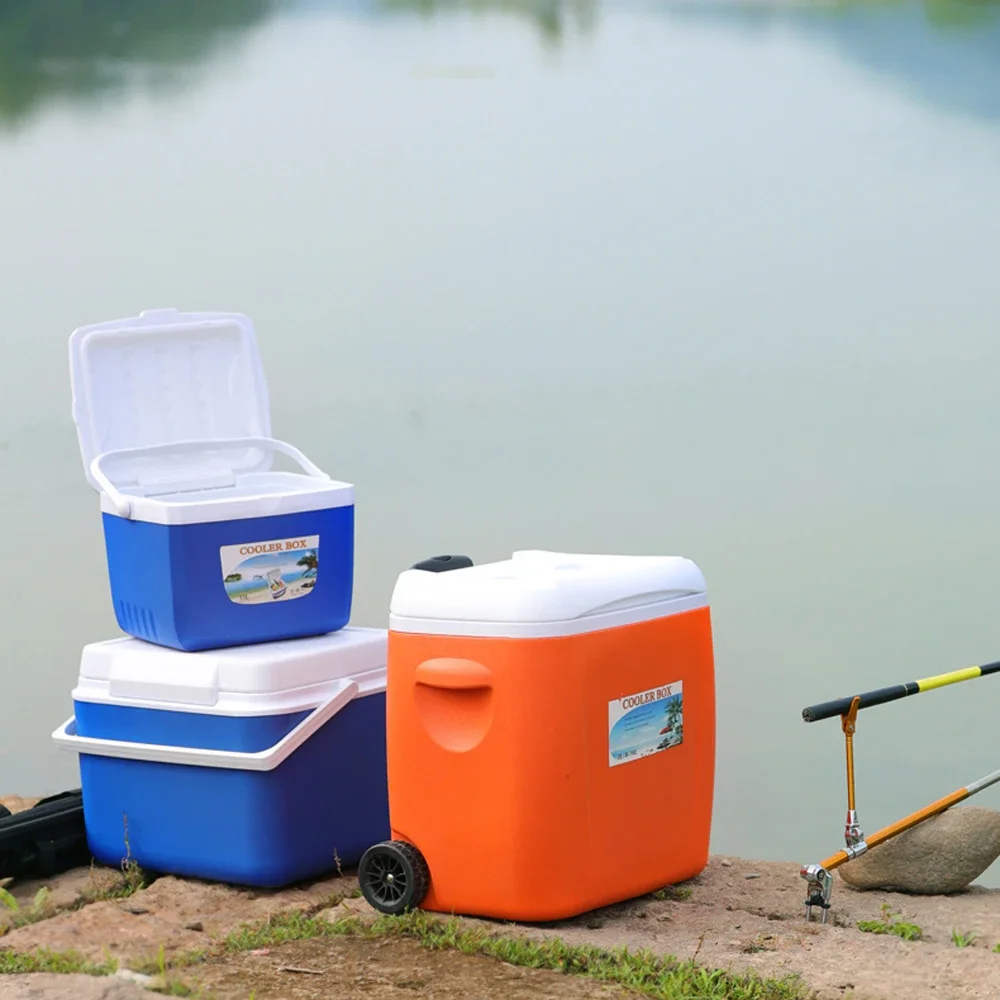 Caja de pesca enfriadora para pícnic al aire libre, 5L, 8L, 13L, multifuncional, gran capacidad, duradera, para sentarse para peces vivos, senderismo, Camping, cesta - imagen 3