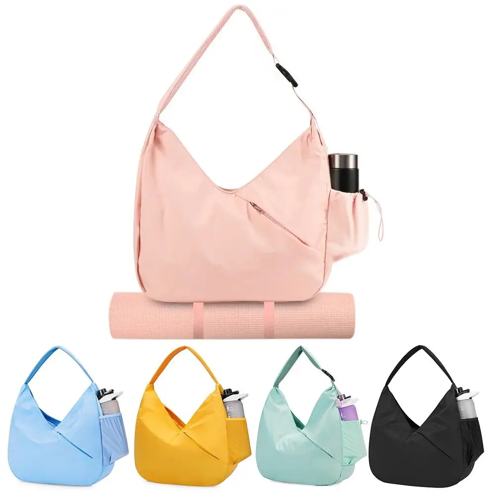 Nuevo Estera de Yoga de gran capacidad, bolsa de gimnasio, correa para esterilla de Yoga con correa para el hombro, bolsos deportivos, bolso de mano para Fitness para mujer