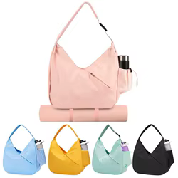 Nuevo Estera de Yoga de gran capacidad, bolsa de gimnasio, correa para esterilla de Yoga con correa para el hombro, bolsos deportivos, bolso de mano para Fitness para mujer