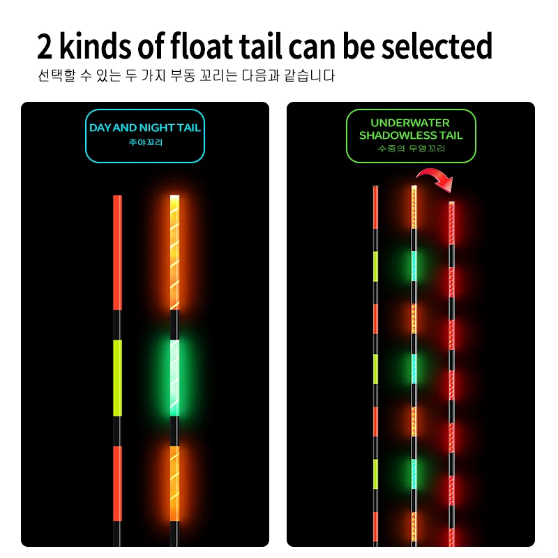 Boya Luminosa Recargable USB – Cambio de Color para Pesca Nocturna - imagen 3