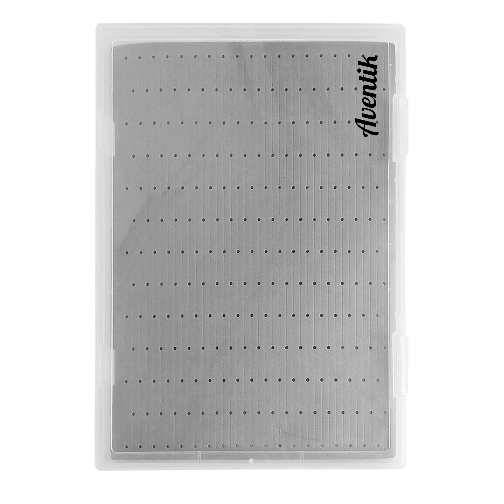 Aventik-cajas de mosca delgadas con tapa transparente de gran capacidad, cajas de pesca con mosca de competición, dos tamaños, sostiene hasta 800 moscas L - imagen 3