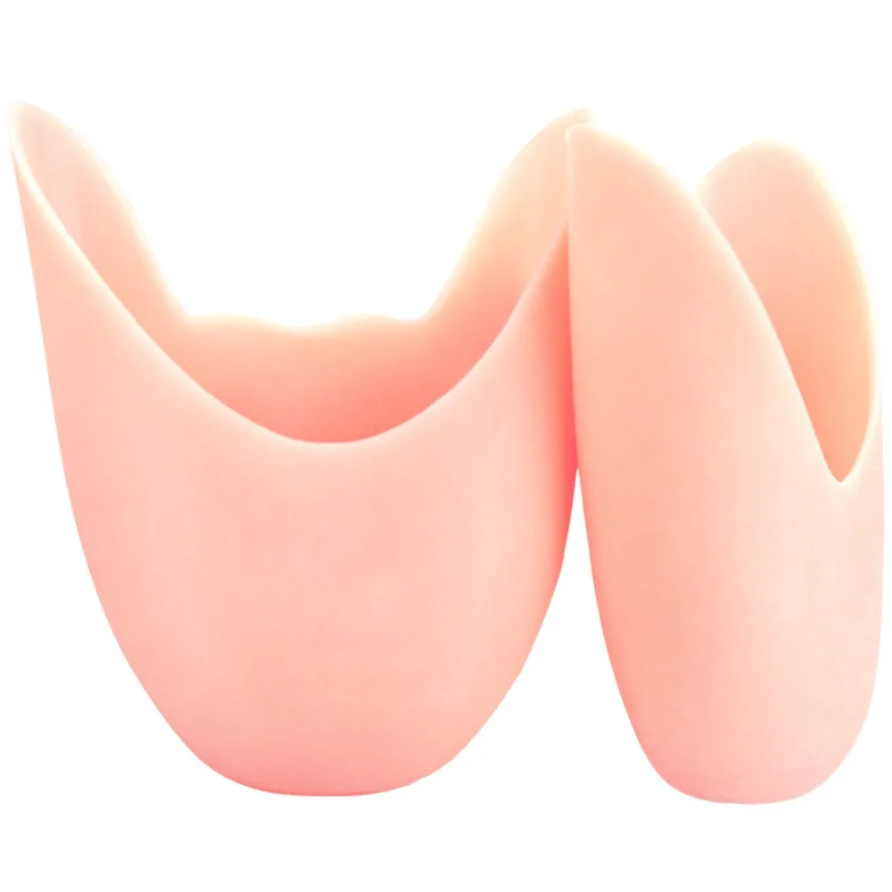 Almohadillas de silicona para dedos de Ballet, zapatos de punta, Material suave, Protector de dedos, cojín para el cuidado de los pies, cubierta para puntera, adultos y niños