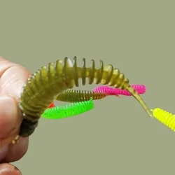 MUKUN 20 piezas cebo blando caliente 53mm 1G Señuelos de Pesca Pesca carpa pesca lubina señuelo Isca artificial PVC