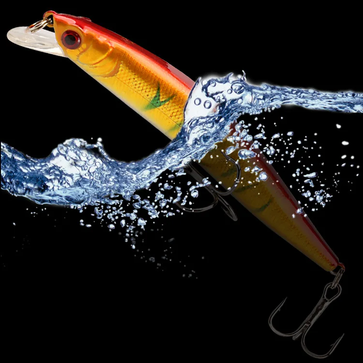 Crankbait flotante con ojos 3D para lucio y carpa - imagen 3