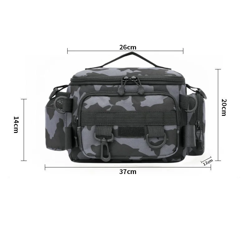 Soporte portátil para caña de pescar con bolsa hombro multifuncional - imagen 4