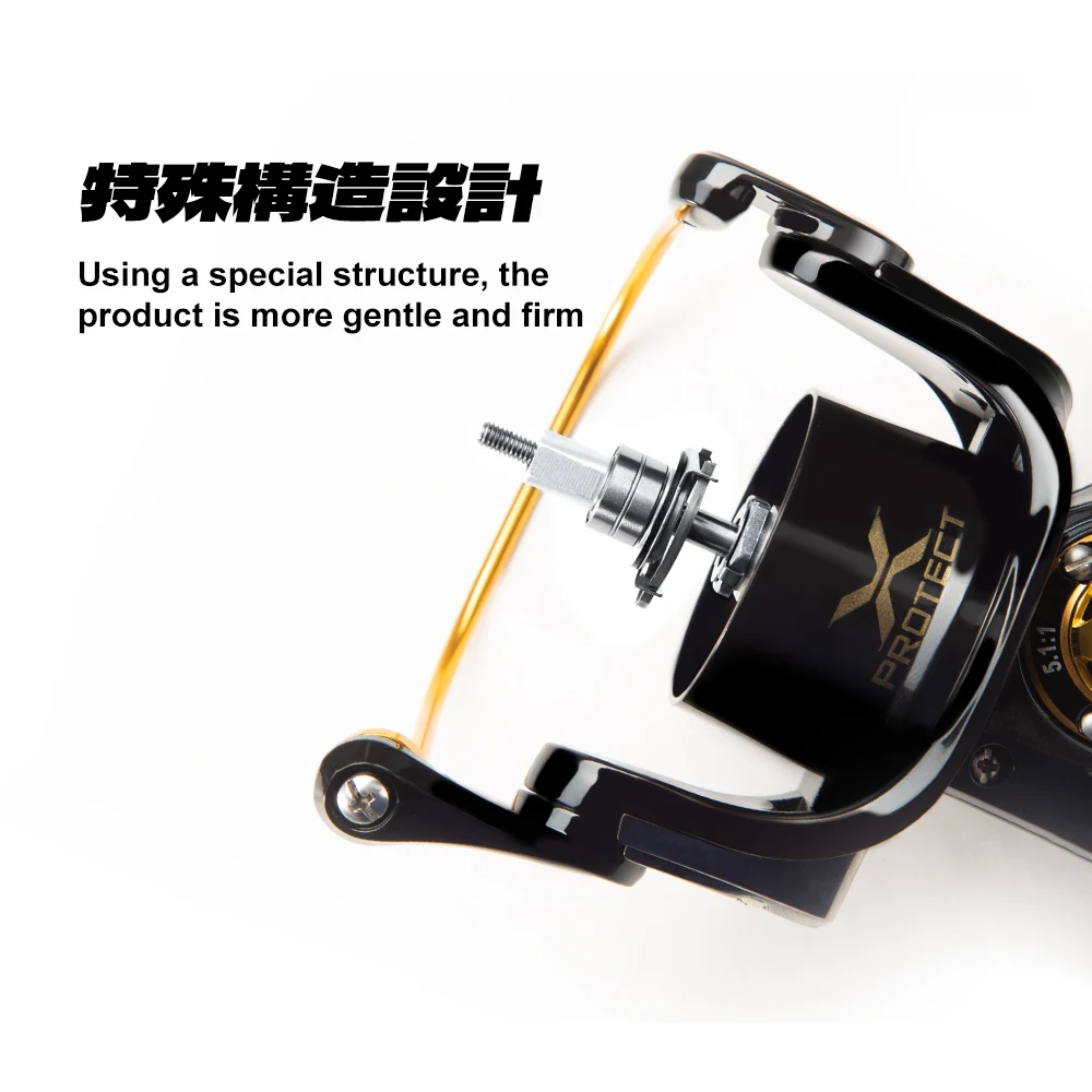 Hunthouse-carrete giratorio de pesca en agua salada, 11 + 1 3000g-10000g para Lucio, jigging, potencia de arrastre de 30kg/35kg, 325-545 - imagen 4