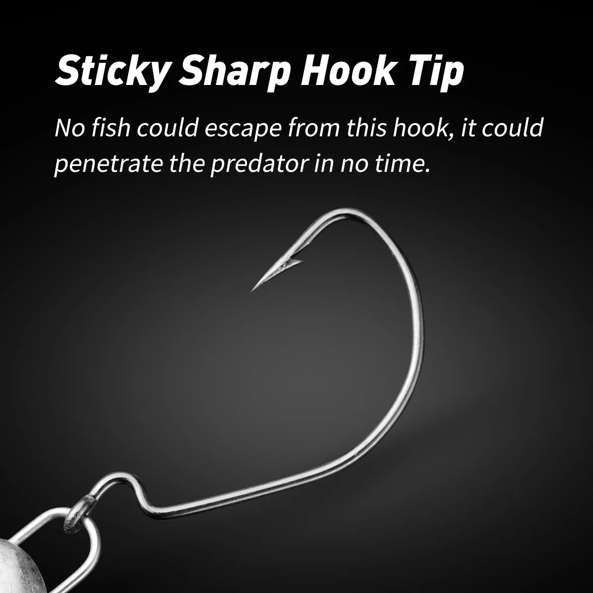 10 Uds TeStar 5 uds 3,5g 5g 7g 10g cabezal de plantilla oscilante cabeza de anzuelo de pesca para aparejos de pesca de Texas accesorios de aparejos de plantilla de columpio - imagen 4