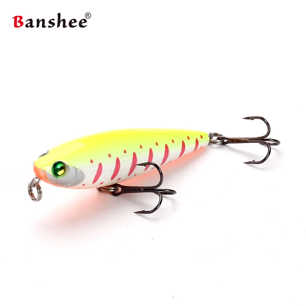 Señuelos tipo lápiz Stickbait de 75mm y 7g, diseño japonés, Topwater, perro caminante, Wobblers de fundición flotante para perca, Lucio, lubina - imagen 4