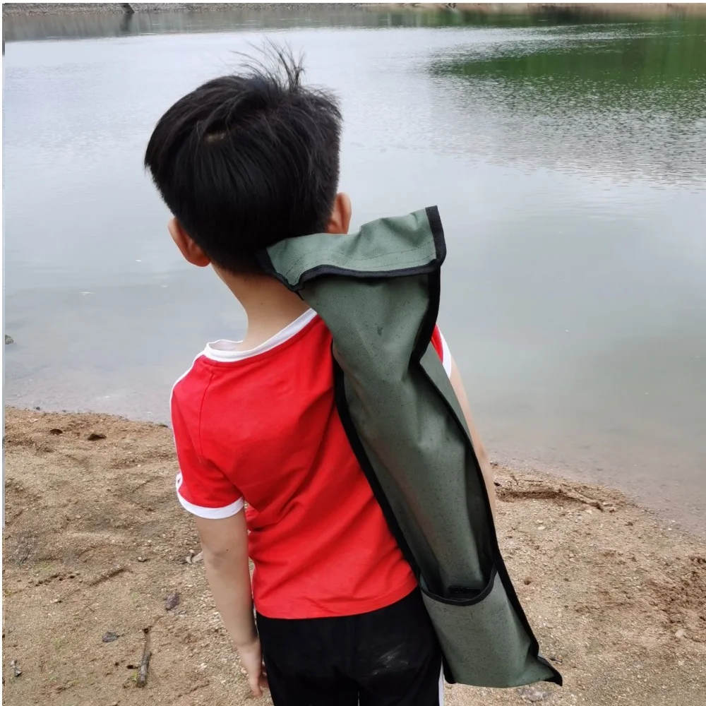 Soporte de caña de pescar plegable portátil, trípode ajustable, aleación de aluminio, telescópico - imagen 3