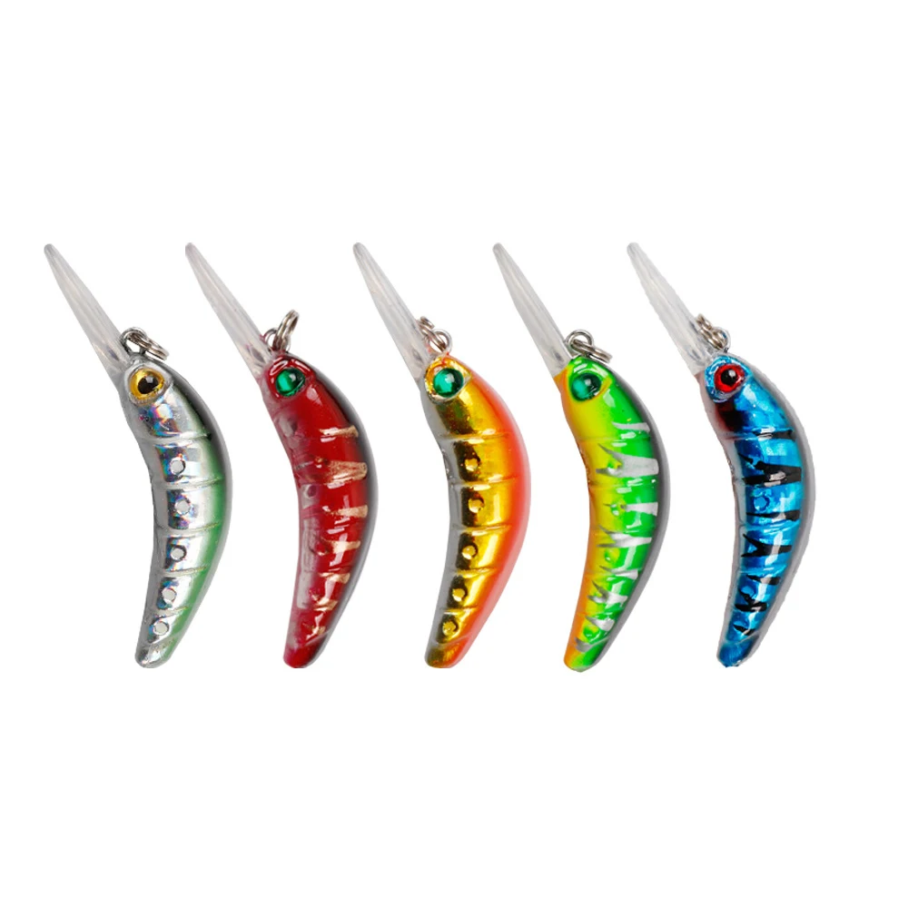 Señuelo de pesca que se hunde Minnow Wobblers 50mm 2,5g trucha Artificial cebo duro Jerkbait Crankbait Bass aparejos de pesca - imagen 2