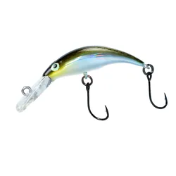 Crankbait Wobbler 38mm 2,3g para trucha – Un solo gancho