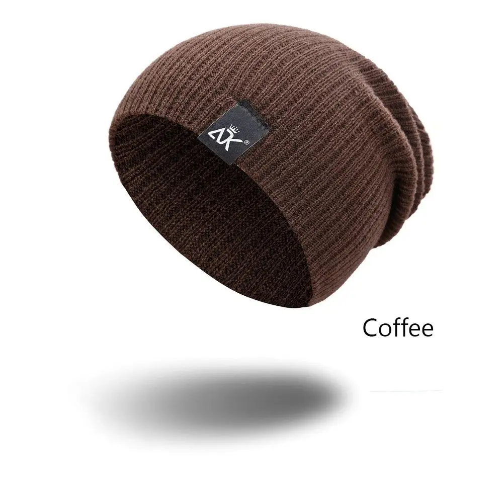 Nueva gorra informal para mujer/hombre, gorros para mujer, gorro más cálido, gorros de invierno y otoño, gorros tejidos - imagen 5