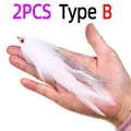 2pcs Type B White