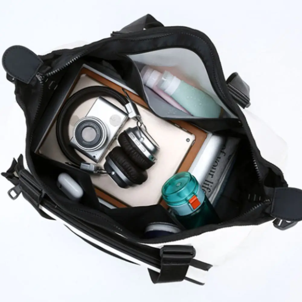 Bolsa para raqueta de tenis de gran capacidad con asa, bolso de hombro de tenis multicapa, correas cómodas de belleza, bolsa deportiva para Fitness - imagen 5