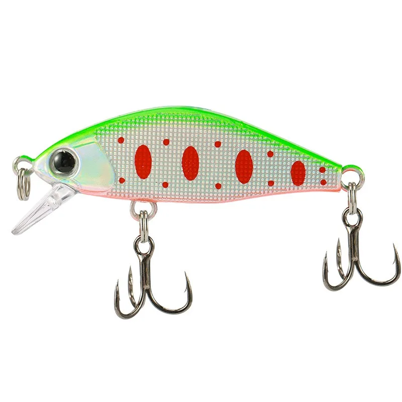 Mini 50mm 4,5G Señuelos de pesca de pececillo que se hunden Jerkbaits cebo Artificial Wobbler señuelo para trucha lubina carpa Japón - imagen 3