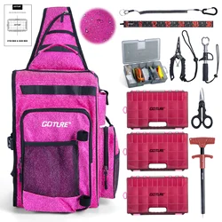 Goture Mochila de pesca con eslinga ajustable – Resistente al agua