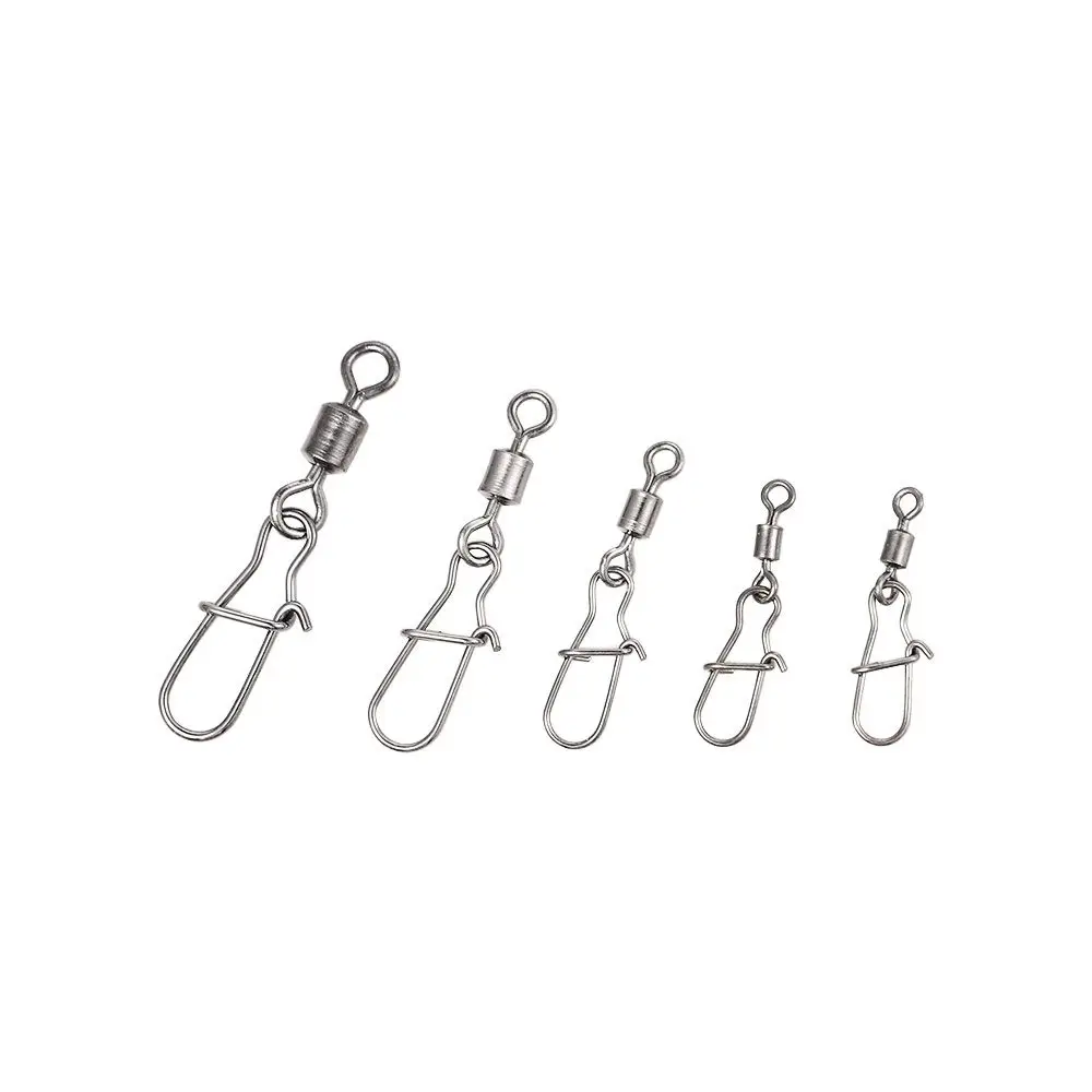 Aparejos de pesca, herramientas, rodamiento de Pin, conector de pesca, conector rodante de pesca, conector giratorio, Pin de enclavamiento giratorio - imagen 5
