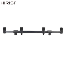 Hirisi 1 Uds barras de zumbido para pesca de carpa para 4 cañas soporte de caña de pescar de aluminio BZK027/BZK029 accesorios de pesca