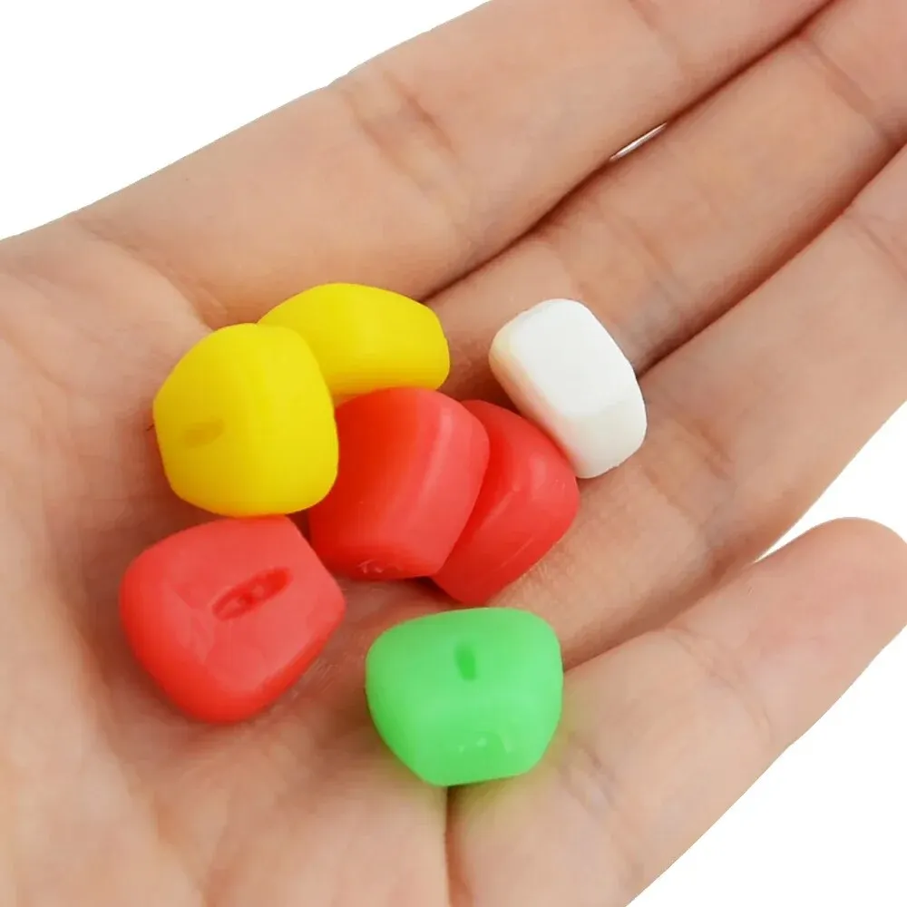 Hirisi 30 piezas Pop-Up maíz carpa cebo de pesca suave Artificial carpa cebos maíz pesca señuelos Multicolor - imagen 3