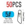 50pcs  Size 5