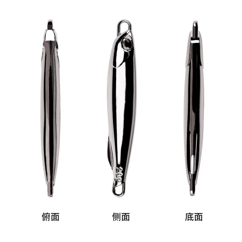 Equipo de pesca PD, señuelo de hierro para pesca en el mar, camino de caballa, juego de cebos giratorios, rayos galvanizados, cebo falso, señuelo biónico para lubina - imagen 5