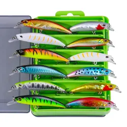 Kit Minnow Jerkbait – Señuelos artificiales para lubina y lucio