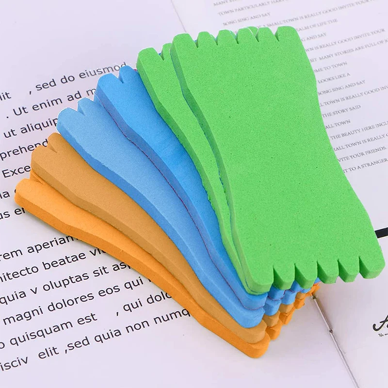 Tabla de bobinado de espuma EVA, 10 Uds., 12cm/16cm, placa para sedal de Pesca, almacenamiento de anzuelos, soporte para envoltura de alambre, accesorios para herramientas de aparejos de Pesca - imagen 4