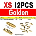 12pcs Golden XS