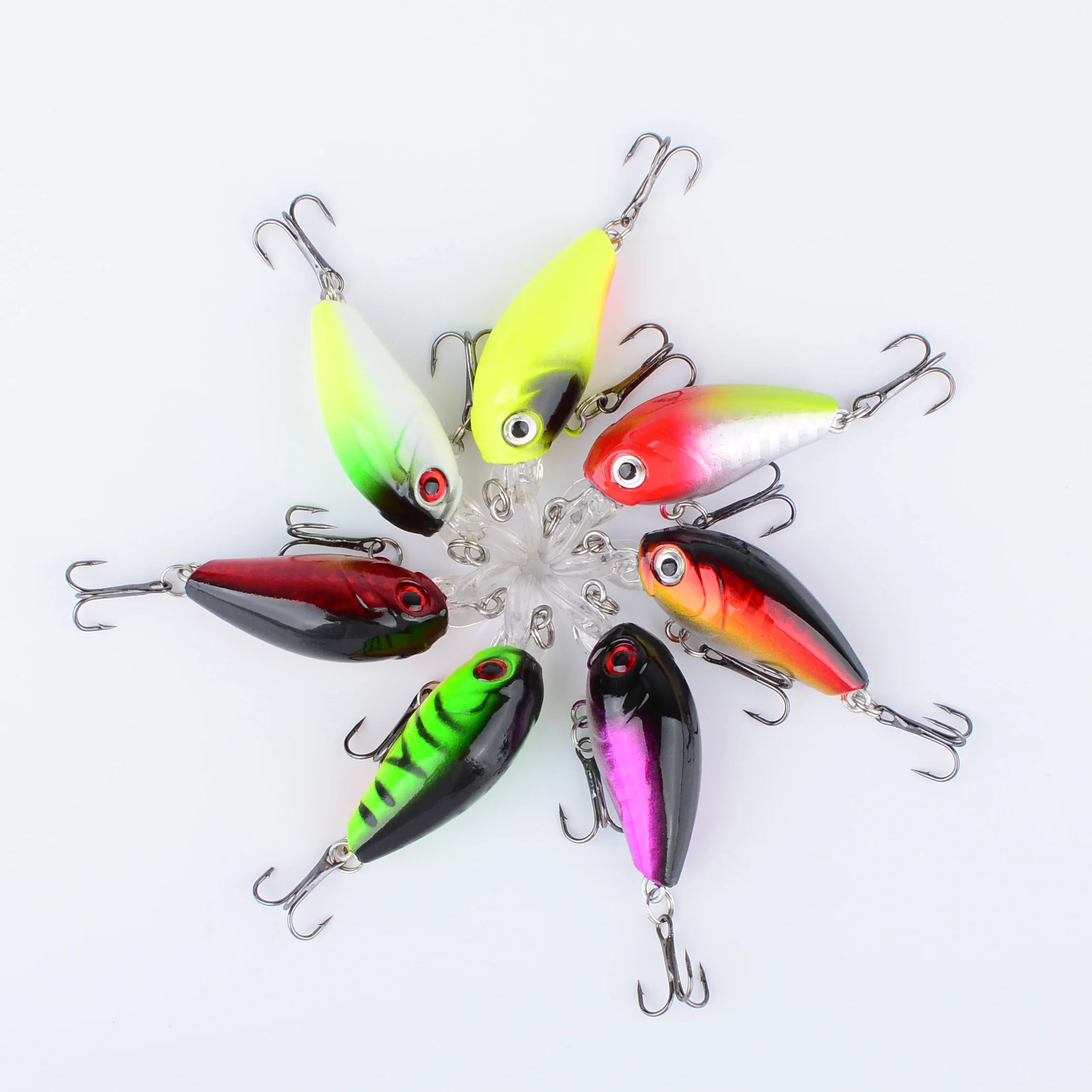 Crankbait Minnow Swimbait cebo duro para trucha, lubina y carpa - imagen 4