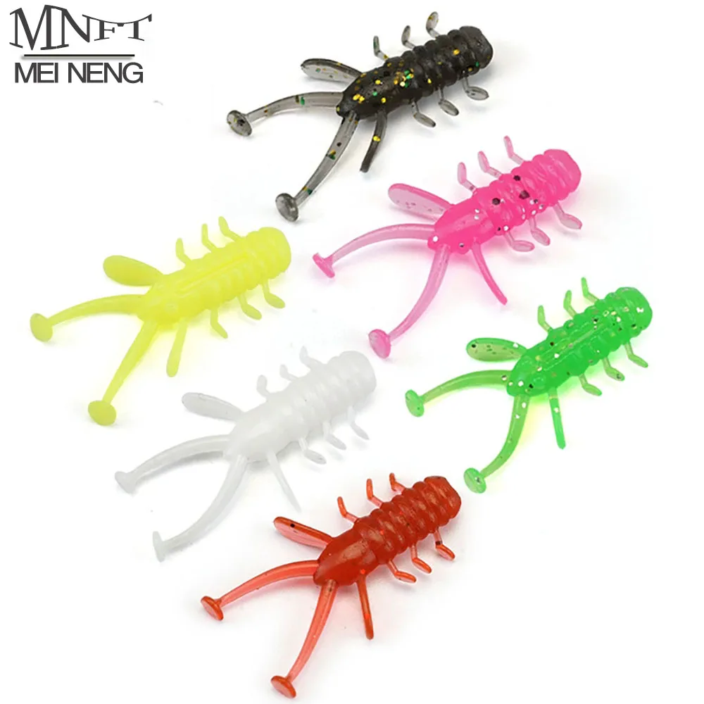 Vinilos TPE tipo micro-gusano para pesca en roca flotante - imagen 2