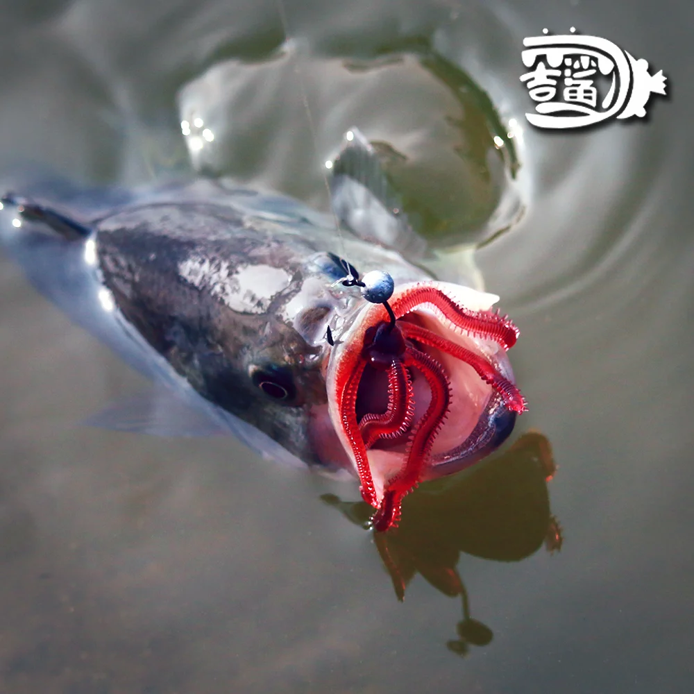 Señuelo suave de 4 piezas para pesca, telaraña de 2,6 pulgadas y 41,25g, Material TPE ecológico, para Carpa, Trucha, como gusanos - imagen 4